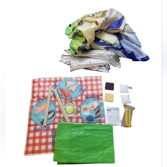 Bluey Camping Activity Fort – Kids Play Tent Set • Complete Kit - Picture 5 of 5